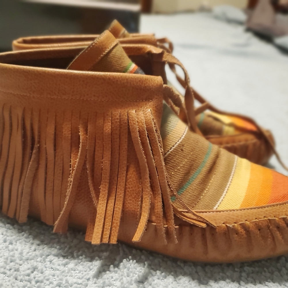 Lucky and Blessed Moccasins